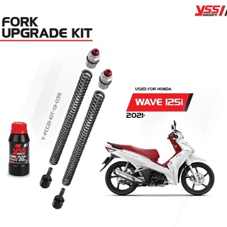 YSS ชุดอัพเกรดโช้คหน้า Fork Upgrade Kit สำหรับ  WAVE 125i ปี 2021 - ปัจจุบัน