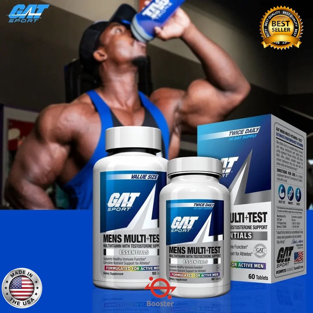 ⚡พร้อมส่ง⚡GAT Mens Multi+Test (มีCodeเช็ค) การันตีของแท้100% ราคา ถูกที่สุด ดีลบีเคเค รูปภาพหลัก