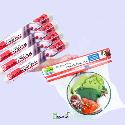 IDEAPLAS ฟิล์มถนอมอาหารแบบม้วน (รีฟิล ไม่มีกล่อง)