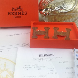 superbrandname กระดุมสูทHermes ผลิตจากStainlessแท้100%