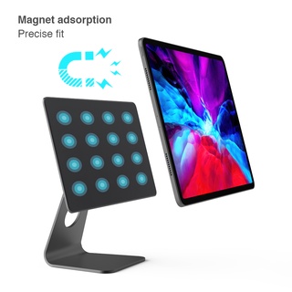 Universal for iPad Stand Magnetic Desk Holder 360 Rotating Aluminium Tablet Stand Secure for iPad Pro Air Bracket Suppor