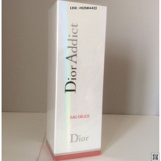 น้ำหอมแท้ CHRISTIAN DIOR ADDICT EAU DELICE FOR WOMEN EAU DE TOILETTE SPRAY 100 ML ของใหม่ กล่องซีล เหมือนกับห้าง