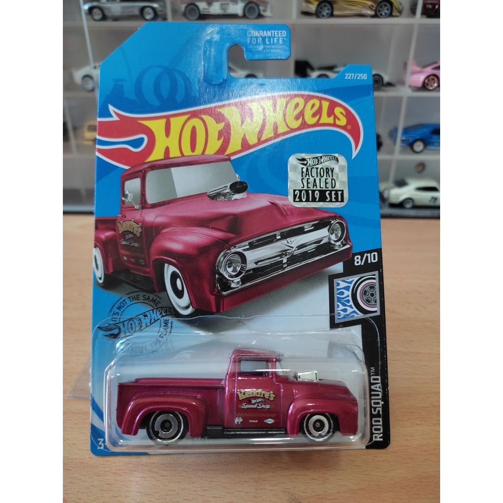 [ใหม่]	ล้อร้อน	Custom 56 ford truck - kroger exclusive	โรงงานปิดผนึก2019	1375