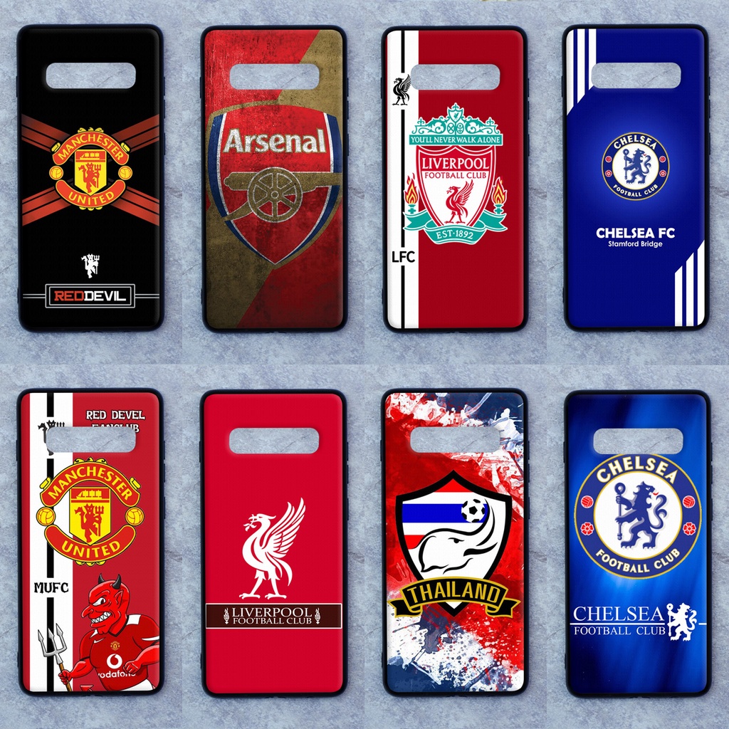 เคส Samsung S10 plus ลายทีมฟุตบอล ขอบนิ่มหลังแข็ง เคสมือถือ เคสโทรศัพท์ Case เคส TPU ขอบนิ่มหลังแข็ง ไม่ขูดตัวเครื่อง
