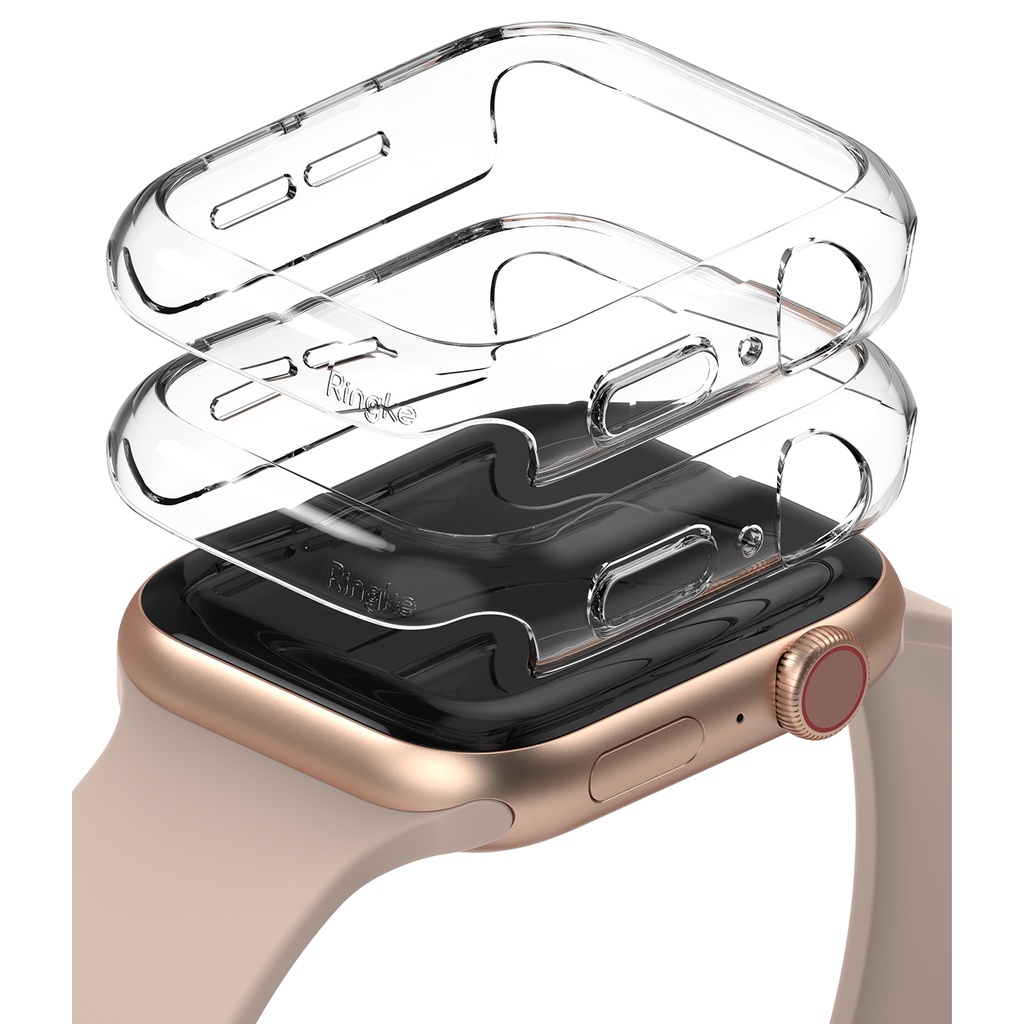 Ringke เคสนาฬิกาข้อมือ แบบแข็ง น้ําหนักเบา กันรอยขีดข่วน สําหรับ Apple Watch 6 5 4 SE SE2 44mm 40mm