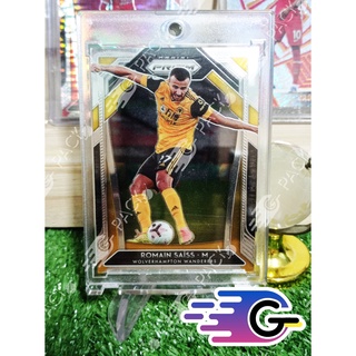 การ์ดนักฟุตบอล 2020-21 Panini Prizm EPL romain saiss Base Card #143 Wolverhampton