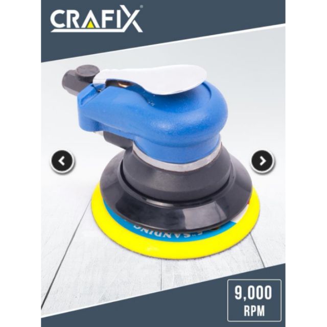 มีเก็บปลายทาง 990฿ ของใหม่ ส่งฟรี CRAFIX Air Sander เครื่องขัดขนาด 5"