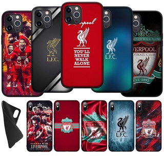 เคสซิลิโคนนิ่ม ลายโลโก้ Liverpool AU45 สําหรับ iPhone 11 Max XR SE 2020