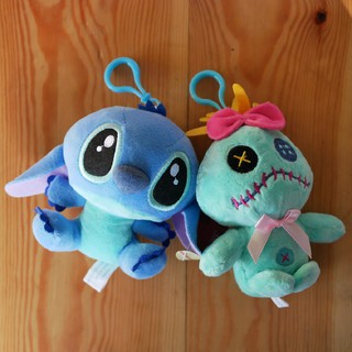 พวงกุญแจลีโล่ แอนด์ สติทซ์ (Lilo &amp; Stitch) ตุ๊กตาสติช ตุ๊กตาลีโล่ น่ารักมากๆ