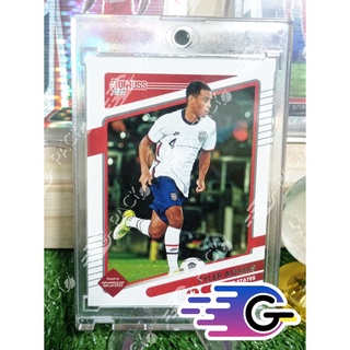 การ์ดนักฟุตบอล  2021-22 Panini Donruss Soccer Road To Qatar Base Card #166 tyler adams