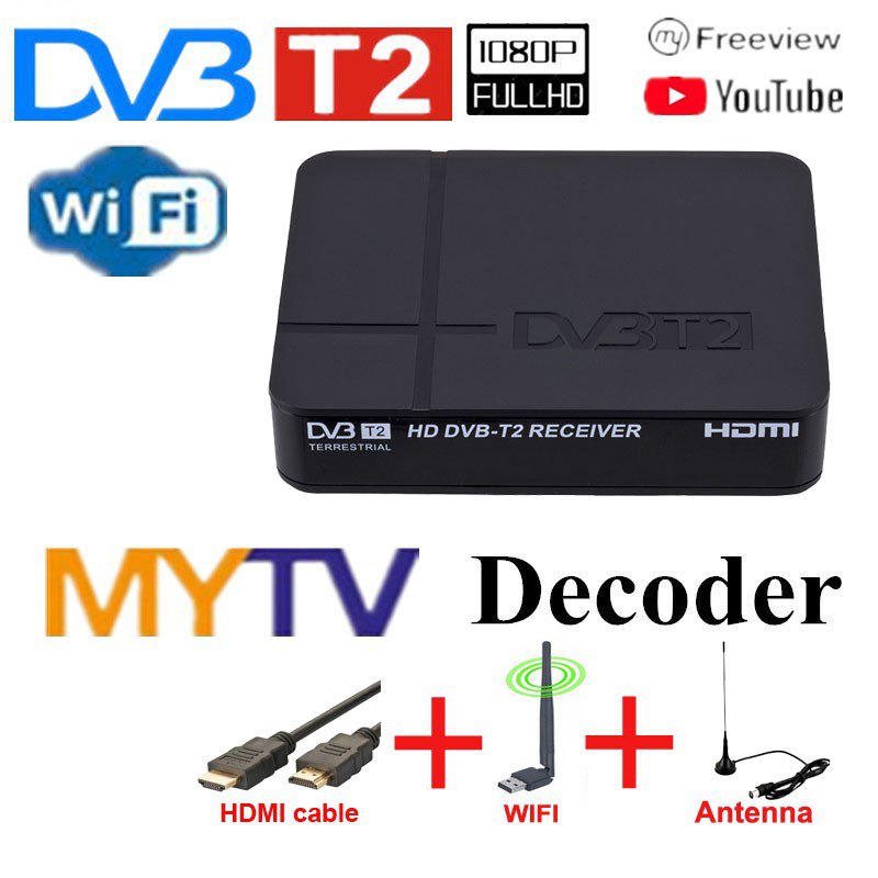 DVB-T2 Myfreeview Set Top tv Box MYTV decoder box DVB K8 HD 1080P Digital Decoder Receiver Tunner wifi v6mr