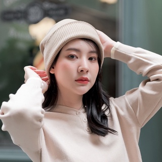 H017 Unisex Knitted Hat หมวกไหมพรม