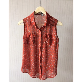 Ten &amp; Co Orange Shirt