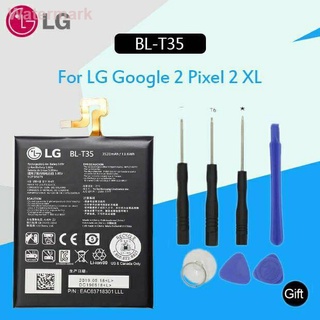 Original แบตเตอรี่ LG Google2 Pixel 2 XL Phone Battery for LG Google2 Pixel 2 XL BL-T35 3520mAh