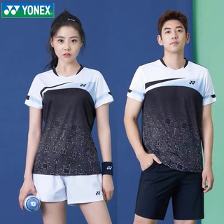 Yonex ใหม่ เสื้อยืดแบดมินตัน แขนสั้น แห้งเร็ว ระบายอากาศ เปลี่ยนสีได้ 1909 สําหรับผู้ชาย และผู้หญิง