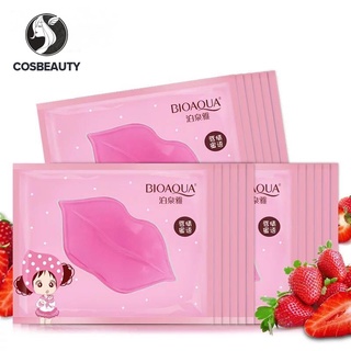 COSBEAUTY มาส์กดูแลริมฝีปาก คอลลาเจนมาส์กปากชมพู สูตร คริสตัลคอลลาเจน ทำให้สีของริมฝีปากมีสีแดงอมชมพูอย่างเป็นธรรมชาติ