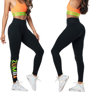 Zumba Now High Waisted Ankle Leggings (กางเกงเลกกิ้งออกกำลังกายซุมบ้า)