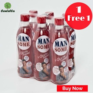 Mansome L-GLUTA-THIONE 450 Ml. Pack. 6 Bottle. Special 1 free 1