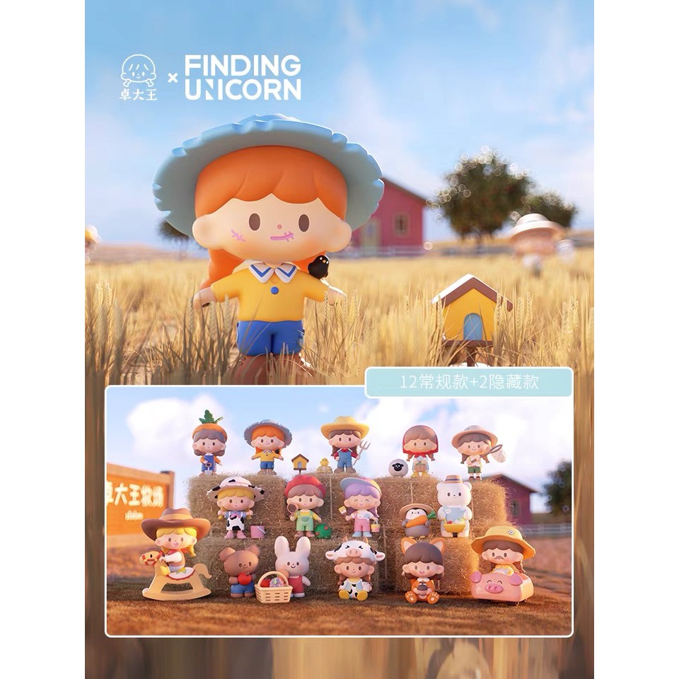 ของแท้zZoton Ranch Journey Series ตุ๊กตากล่องตาบอด Cute Figures (มีจําหน่าย)