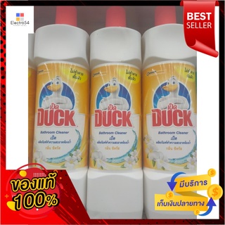 เป็ด น้ำยาล้างห้องน้ำ กลิ่นซิตรัส 900 มล.Duck bathroom cleaner, citrus scent 900 ml.