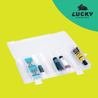 LUCKY HOME กล่องแบ่งช่องยาว 8 ช่อง TL-502 ขนาดช่อง(กว้างxยาวxสูง): 3.5 x 14.3 x 2.5 cm กล่องใส่สาย Apple Watch ได้ทุกไซส