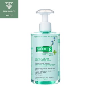 Smooth E acne clear makeup cleansing water 300 ml.