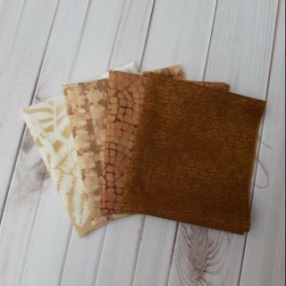 ผ้าจัดเซ็ท4ชิ้น ผ้าcotton100%อเมริกา&amp;ญี่ปุ่น ขนาด27x45cm