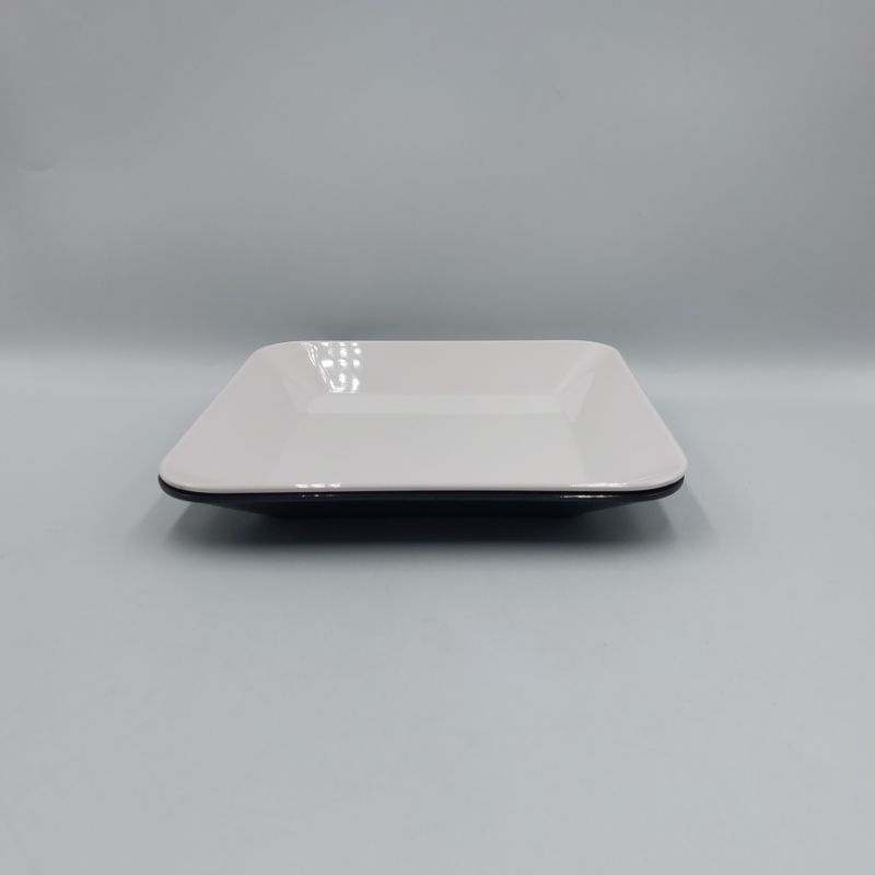 8นิ้ว จานสี่เหลี่ยม จานเมลามีนแท้ siam bestware มี2สี บรรจุ1ใบ - รูปที่ 7