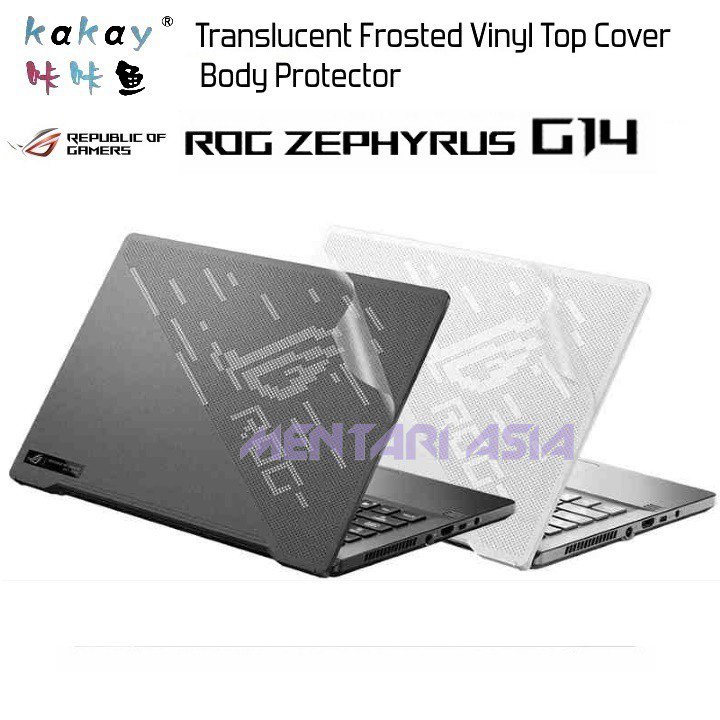 Body Protector ASUS ROG Zephyrus G14 - Kaka MATTE Translucent Vinyl