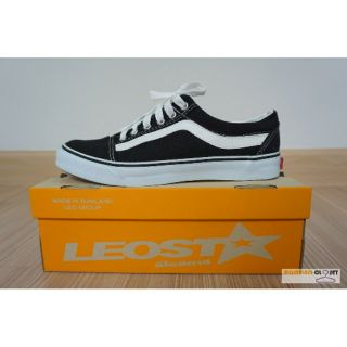 รองเท้าผ้าใบ Leo Van Old Skool สีดำ Size37-44 รุ่น OV6 สีดำ