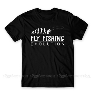 T-shirt  เสื้อยืดแขนสั้น คอกลม พิมพ์ลายนักตกปลาตลก FSH สําหรับผู้ชายS-5XL