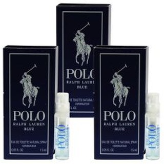 ขายของแท้ Ralph Lauren Polo Blue EDT 1.5 ml. น้ำหอม น้ำหอมแท้