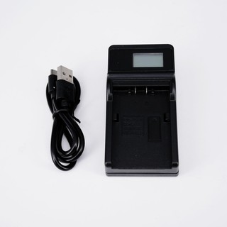 แท่นชาร์จแบตกล้องมีจอ LCD BATTERY CHARGER PANASONIC D54S/VBN130 SMALL