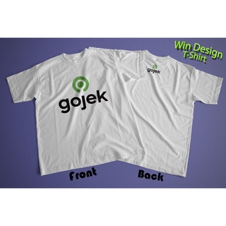 เสื้อยืด gojek ผ้าคอตตอน100% ผ้าหนานุ่ม