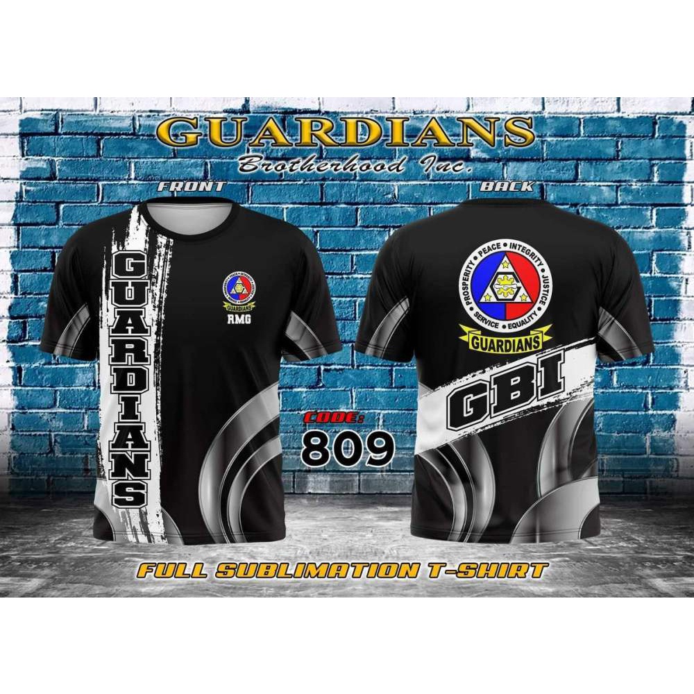 Guardians เสื้อยืด ลาย Fraternity Gbi สีดํา