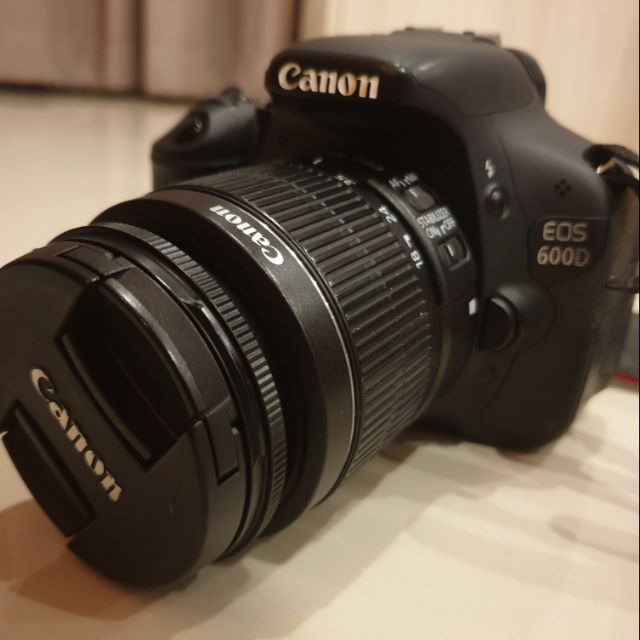 Canon EOS 600D + Lens EF-S 18-55 mm
