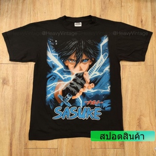 (B)SASUKE NARUTO เสื้อลายการ์ตูน เสื้อวง เสื้อทัวร์