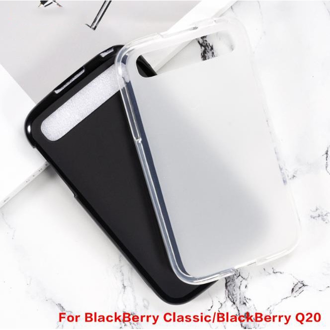 เคสโทรศัพท์มือถือซิลิโคน Tpu เจลสําหรับ Blackberry Q20
