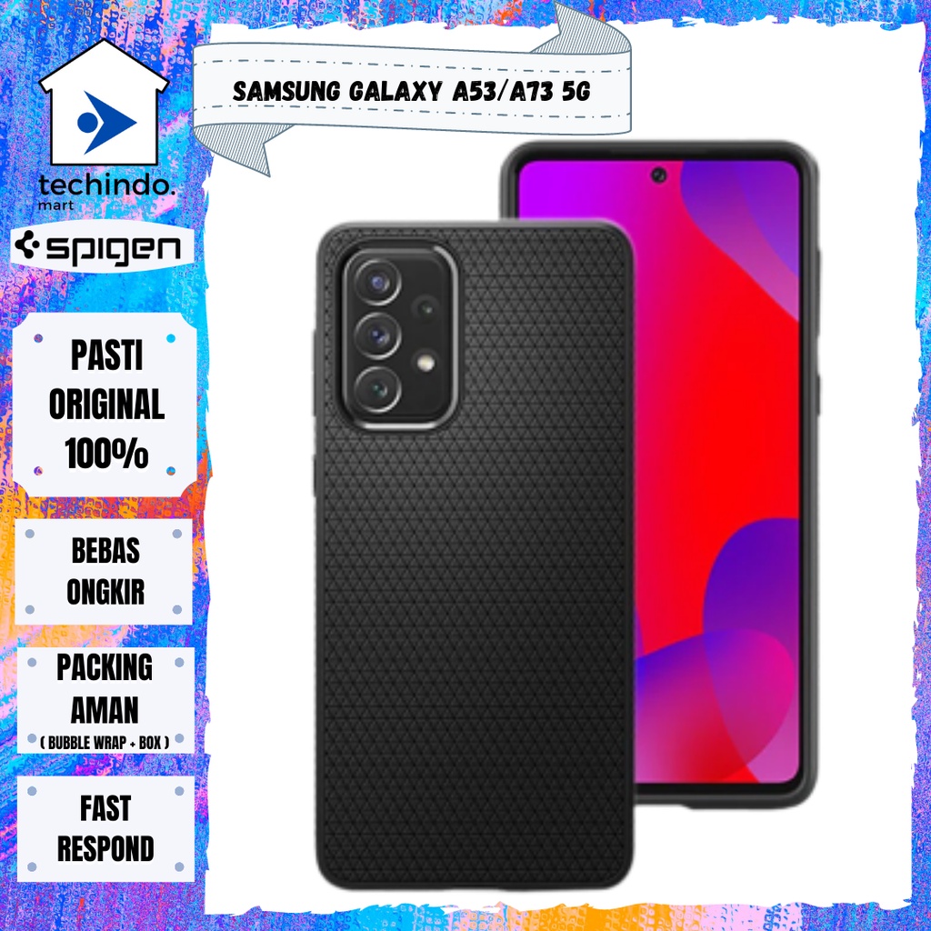 เคสโทรศัพท์ TPU แบบนิ่ม ลาย Spigen Liquid Air สําหรับ Samsung Galaxy