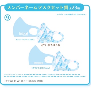 Hinatazaka46(くじ) Lawson Campaign Member Name Mask