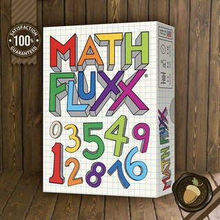 Fluxx: Math บอร์ดเกม คู่มือภาษาอังกฤษ