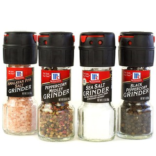 เกลือ และ พริกไทย บรรจุขวดบด ตรา แมคคอร์มิค Salt &amp; Pepper Grinder By McCormick KETO/CLEAN