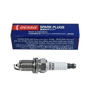 หัวเทียน DENSO K16RU11 (ราคาต่อ 4 หัว) Toyota Altis / Vios / Yaris / Corolla K16-RU11 หน้าหมู LIMO อัลติส 1ZZ 3ZZ 1NZ