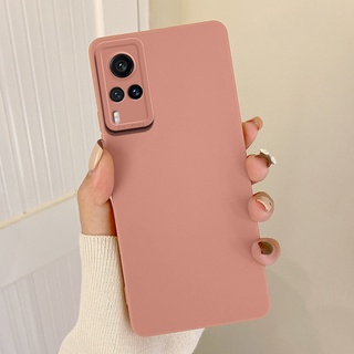 ลูกอมขอบตรงเคสซิลิโคนกันกระแทก Vivo Y11 Y12 Y15 Y17 Y19 Y20 Y20i Y20S Y31 Y12S Y12A S1 Pro Y30 Y30i Y50 Y91 Y91i Y93 Y95 V21e V15 Y51A Y53s U10 U1