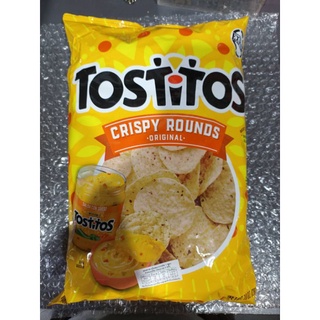 Tostitos White Corn Round แผ่นข้าวโพดทอดกรอบ โทสติโทส 283g