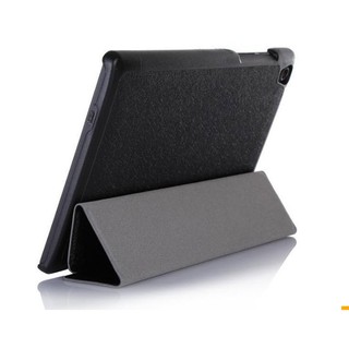 ็HAPPY เคส สำหรับ Lenovo TAB S8-50 ขนาด 8 นิ้ว รุ่น Luxury Smart Cover Case สีดำ