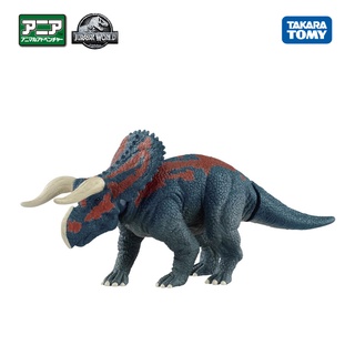 Takara Tomy Ania อาเนีย โมเดลสัตว์ Ania Jurassic World Nasutoceratops