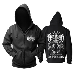 เสื้อแจ็กเก็ตกันหนาว มีฮู้ด แต่งซิป ลายหัวกะโหลก Demon Marduk Rock มี 10 แบบ