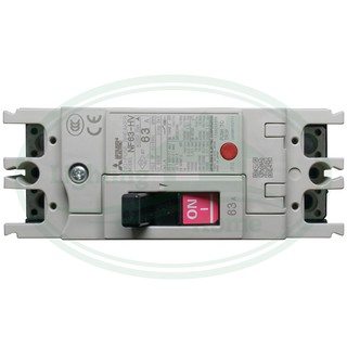 เบรกเกอร์ NF63 HV 2P 63A Mitsubishi