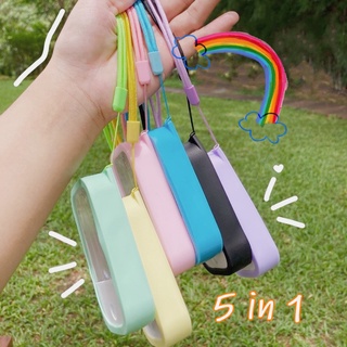 5 In 1 ขวดสเปรย์รีฟิล ขวดสเปรย์หมอก / ขวดปั๊มน้ํา แบบพกพา / ขวดสเปรย์น้ําหอม แอลกอฮอล์เหลว เอทิล